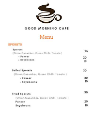 Good Morning Cafe menu 6