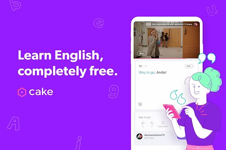 Cake - Learn English for Free Screenshot