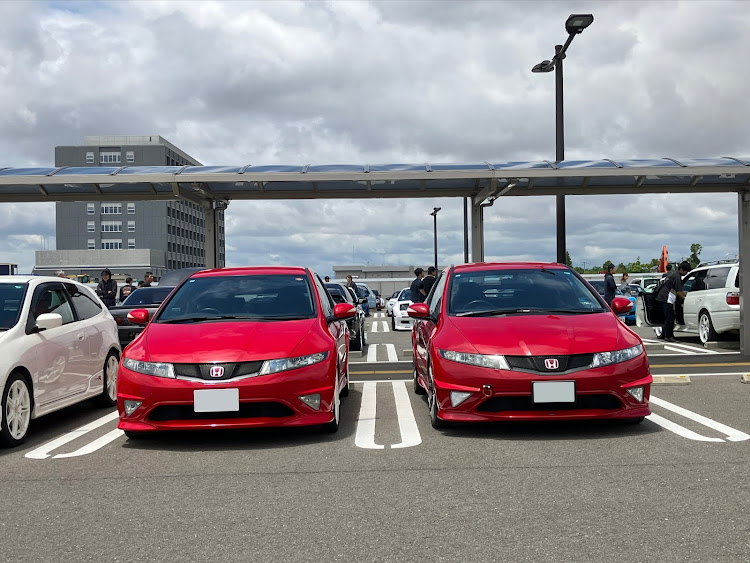 シビックタイプRユーロのタイプR・オフ会・佐賀空港・おはあり・チンチラに関するカスタム事例の投稿画像2枚目