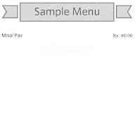 Hotel Nisarg Misal House menu 8