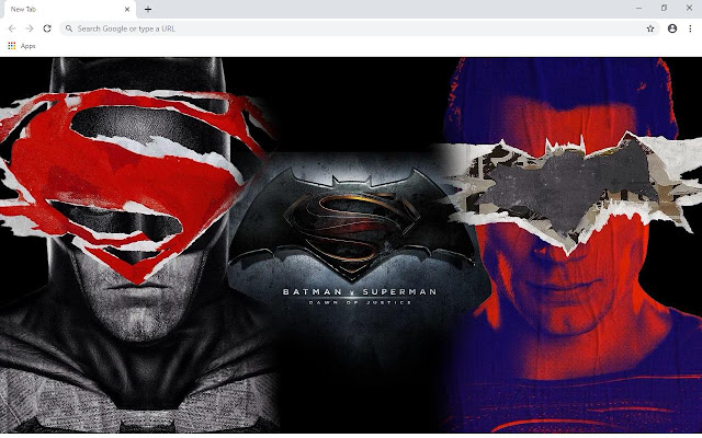 Batman & Superman Wallpapers and New Tab