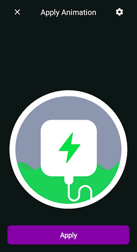 Screenshot Battery Charging Animations