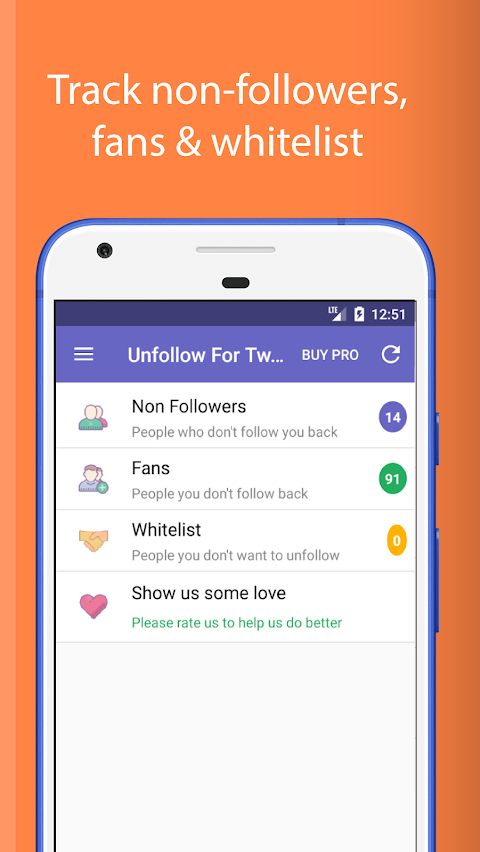 Unfollow for Twitter Proのおすすめ画像1