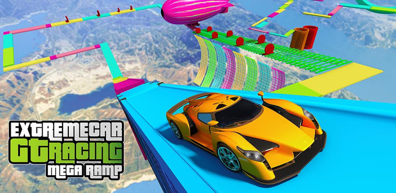 Extreme Stunts GT Racing Car - Mega Ramp Games