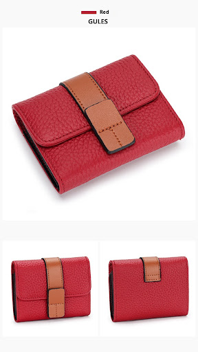 Title 3, Womens Leather Card Holder, Small Exquisite Hi...