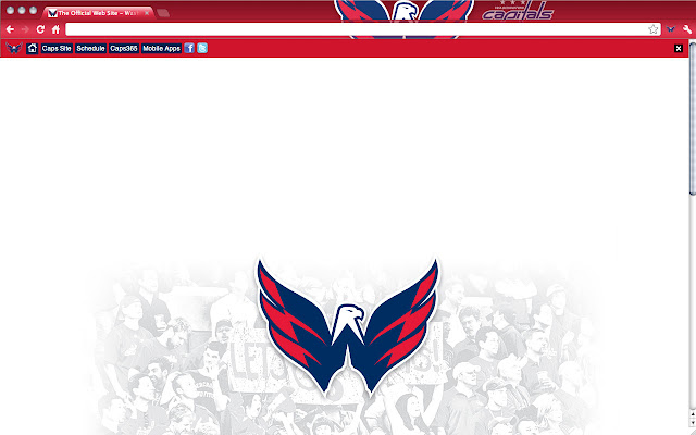 Washington Capitals Theme chrome extension