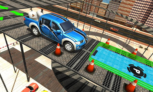 Cargo Pickup Truck Parking School Simulator 