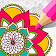 Créer Mandala Coloration Livre Peindre Art icon