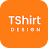 T Shirt design icon