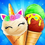 Cover Image of ดาวน์โหลด Unicorn Ice Cream Cone Maker: Frozen Dessert Game 0.10 APK