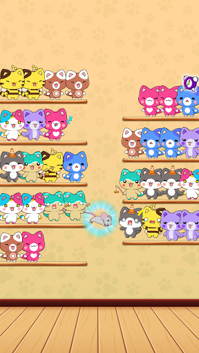 Screenshot Cat Sort Puzzle: Color Sorting