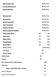 Dawat - E - Dastarkhan menu 1