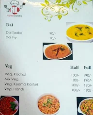 Hotel Lucky menu 6