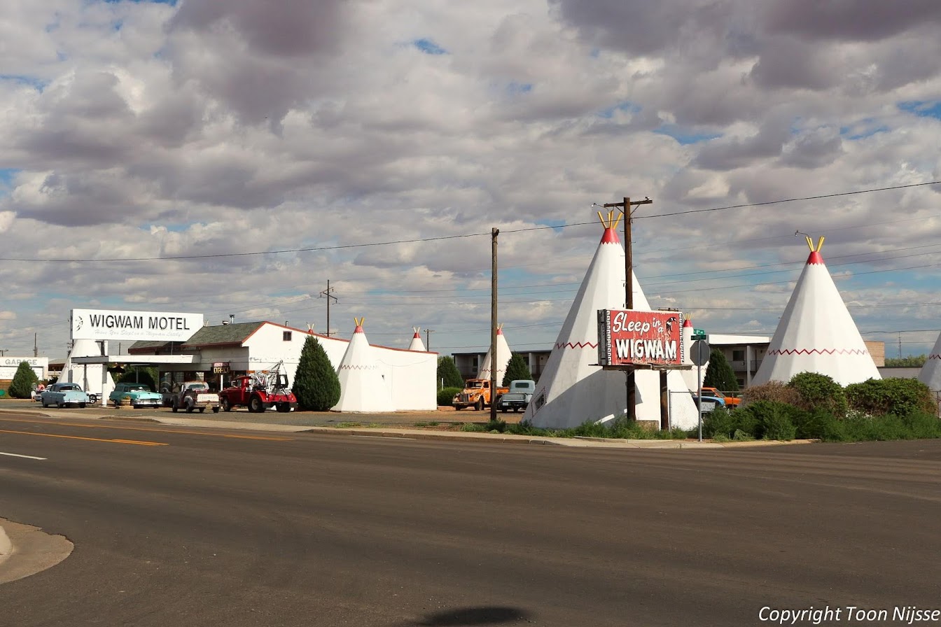 Holbrook, het bekende Wigwam Motel