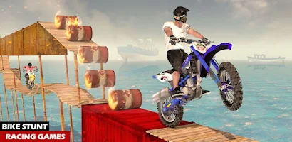 Bike Stunts Race 2021 - Free Moto Bike Racing Games - Android GamePlay