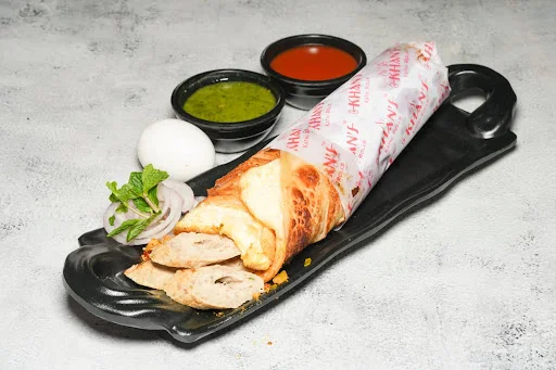 Single Chicken Kebab Single Egg Kathi Roll