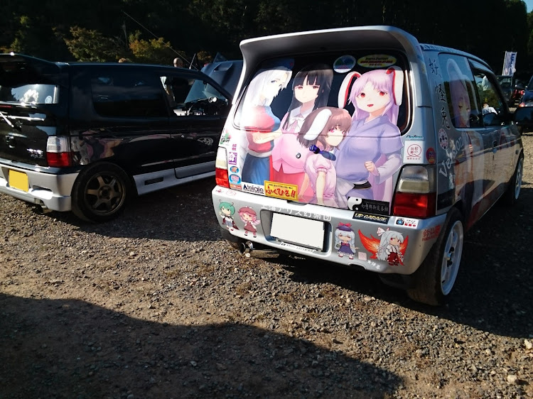 アルトの痛車・アルト・ワークスミーティング・アルト・ワークスミーティングin京都 2020・アルトがたくさん！・嵐山高雄パークウェイに関するカスタム事例の投稿画像12枚目