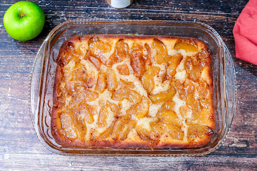 Momma's Homemade Apple Pie ready to serve.