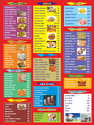 Milk Point 110 menu 1