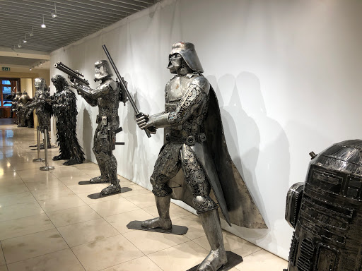 Gallery of Steel Figures Prague Czechia 2019