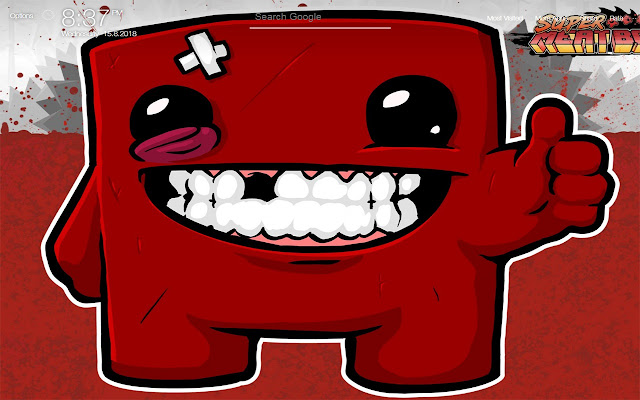 Super Meat Boy Game Wallpapers Hd New Tab