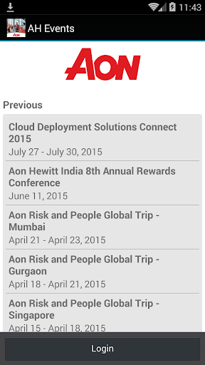 Aon Hewitt Conferences