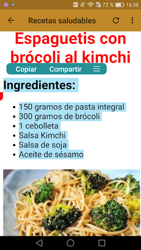 Recetas fáciles y saludables para comer sano