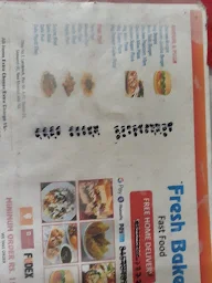 Fresh Bake Fast Food menu 2