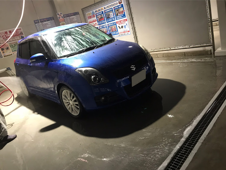 スイフトスポーツの苅田港・砂ぼこりの恐ろしさ・洗車に関するカスタム事例の投稿画像5枚目