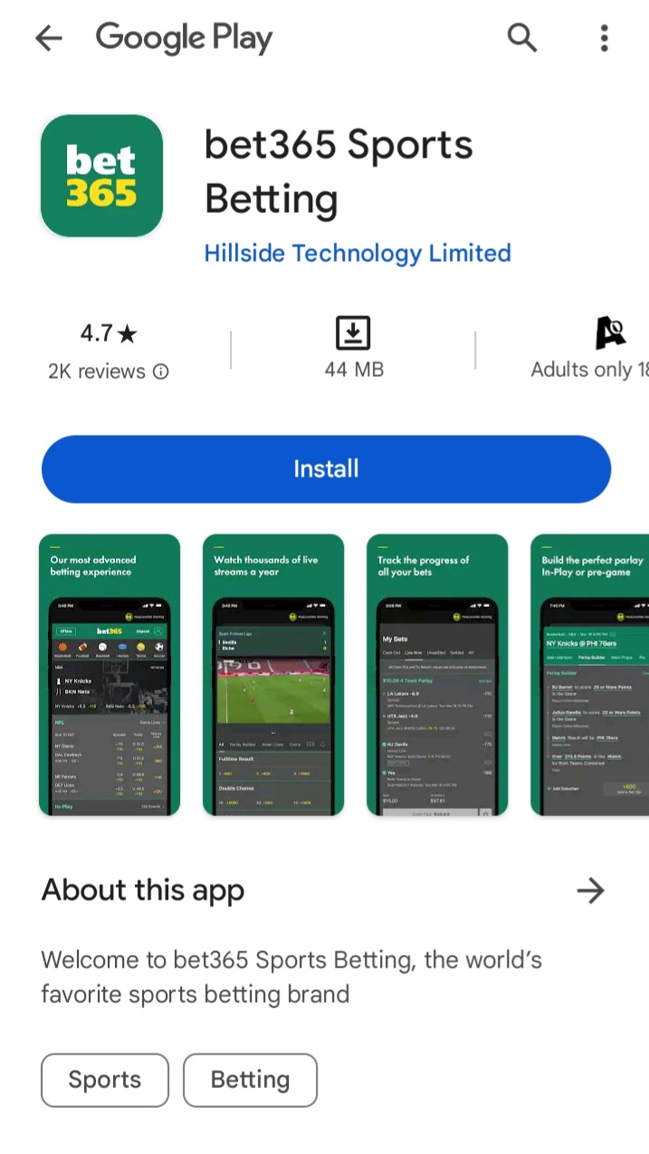 bet365 Sports Betting – Apps on Google Play