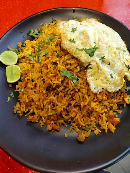 Chicken Keema Gotala Rice