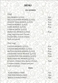 Momo House menu 1