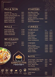 The Bombay Sultaani Biryani House menu 4