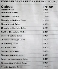 Chocolate Cake And Bakes menu 2