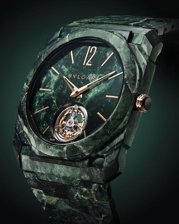 The Bulgari Octo Finissimo Tourbillon Marble.