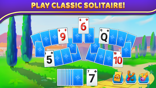 Puzzle Solitaire - Tripeaks Escape with Friends screenshots 1