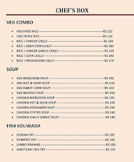 Chefs Box menu 1