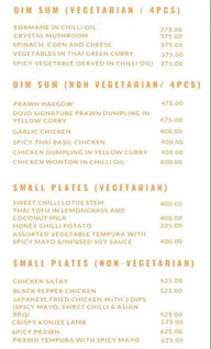 Pink City Express menu 1