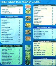 Vinaya Cafe menu 5