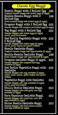 Maggie Queen menu 2