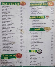 Rajmahal Family Restaurant menu 2