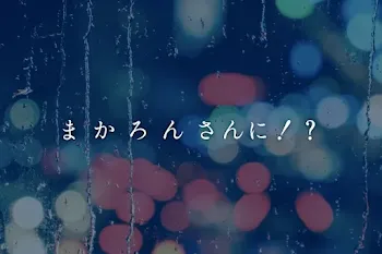 ま    か    ろ   ん   さんに！？