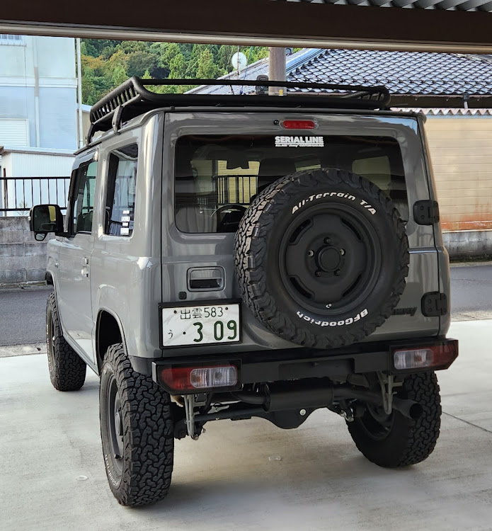 ジムニーのナンバー移動・ジムニーJB64W・ワイルドグース・11月も宜しくお願いします・JB64に関するカスタム事例の投稿画像1枚目