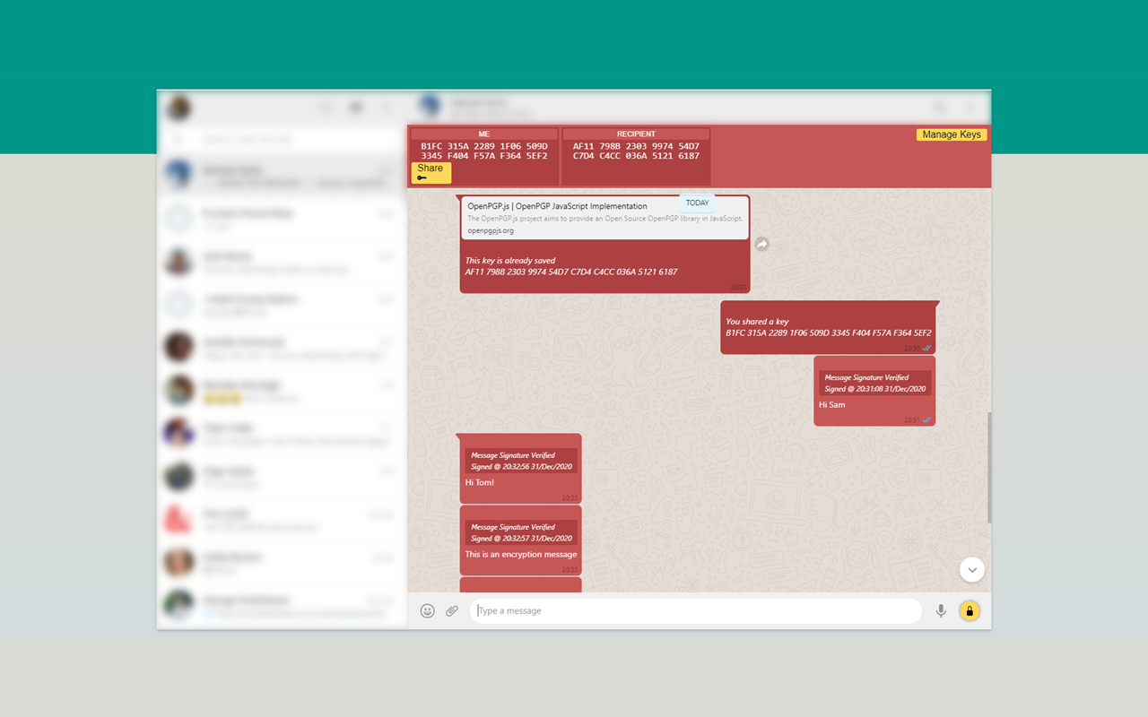 PGP for WhatsApp Preview image 0