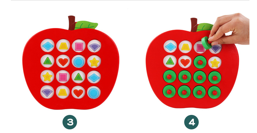 Title 8, Childrens Chess Board Game Memory Chess Infant...