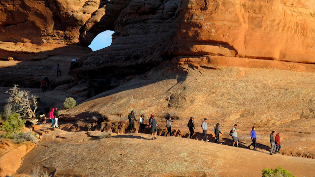 Hoodie bros on the Delicate Arch trail