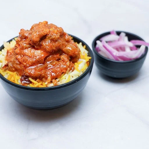Smoky Butter Chicken Rice Bowl