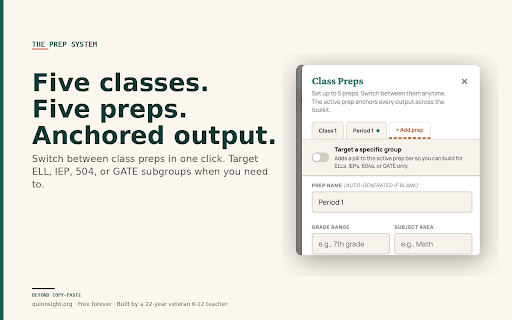Beyond Copy-Paste: AI-Resilient Teaching Toolkit screenshot 4