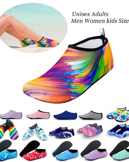 Diving Shoes Women Aqua Shoes Men Beach Swimming Water Sp... - 1