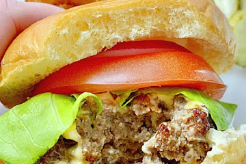 Air Fryer Burgers